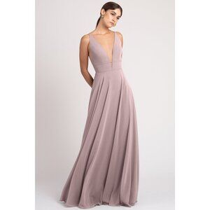 Jenny Yoo Bridesmaids Hollis Size 12 in Fig